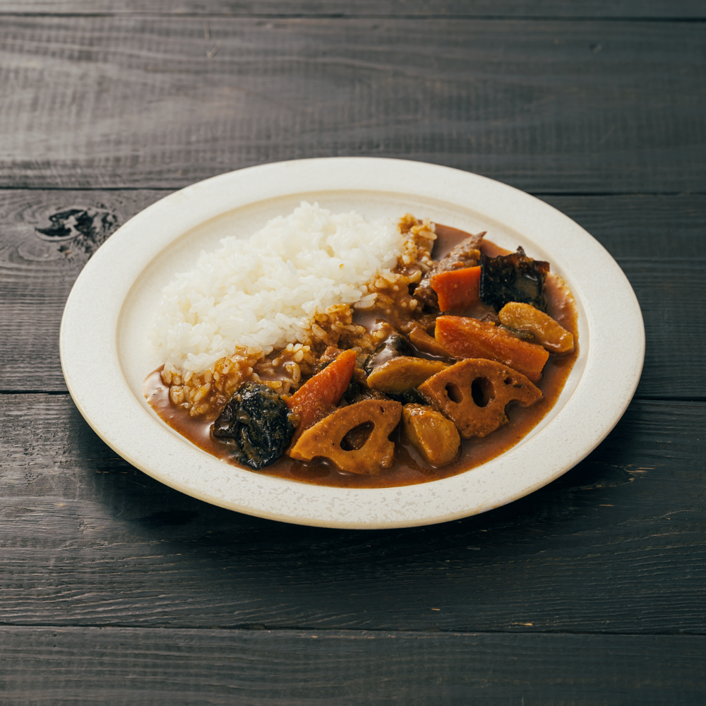 山椒香る根菜たっぷり 和風カレー